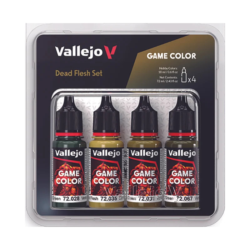 GAME COLOR SET: CARNE MUERTA 18ml (4)